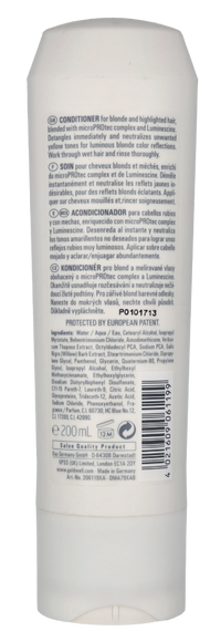 Goldwell Dualsenses B&H Anti-Yellow Conditioner 200 ml