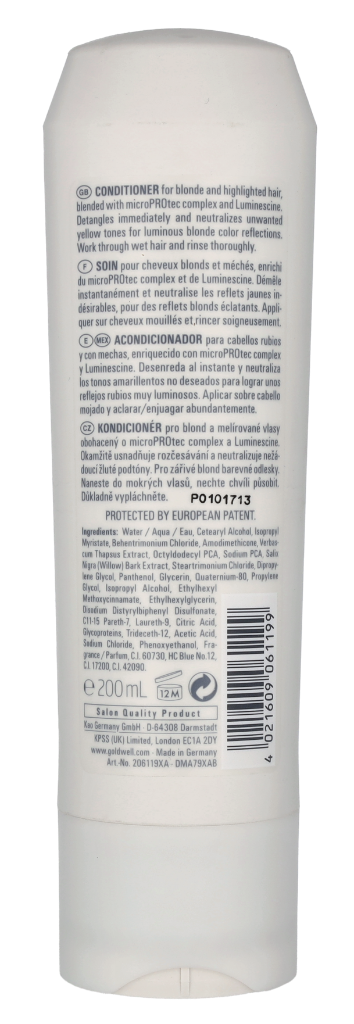 Goldwell Dualsenses B&H Anti-Yellow Conditioner 200 ml