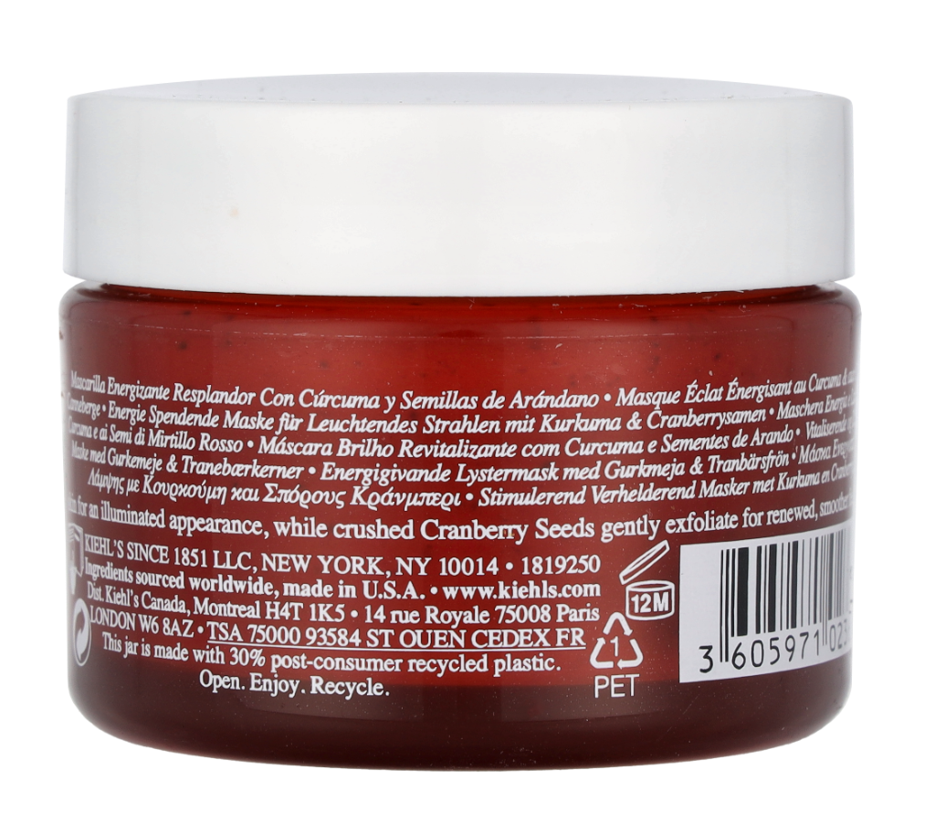 Kiehl's Turmeric & Cranberry Seed Energizing Radiance Masks 28 ml
