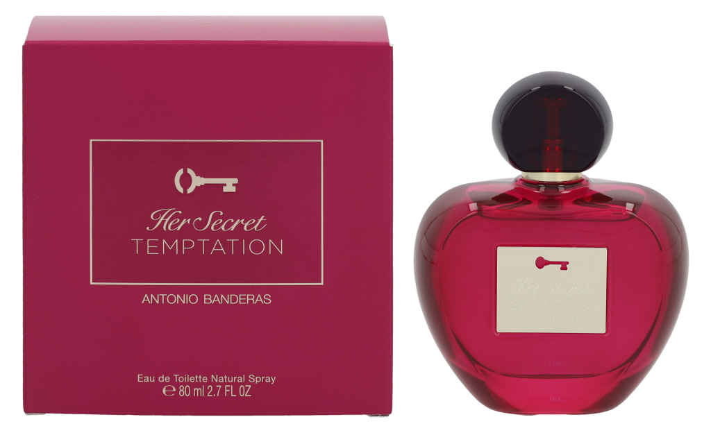 A. Banderas Her Secret Temptation Eau de toilette Spray 80ml