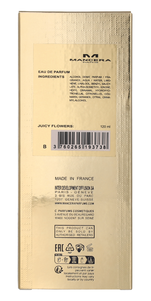 Mancera Juicy Flowers Edp Spray 60 ml