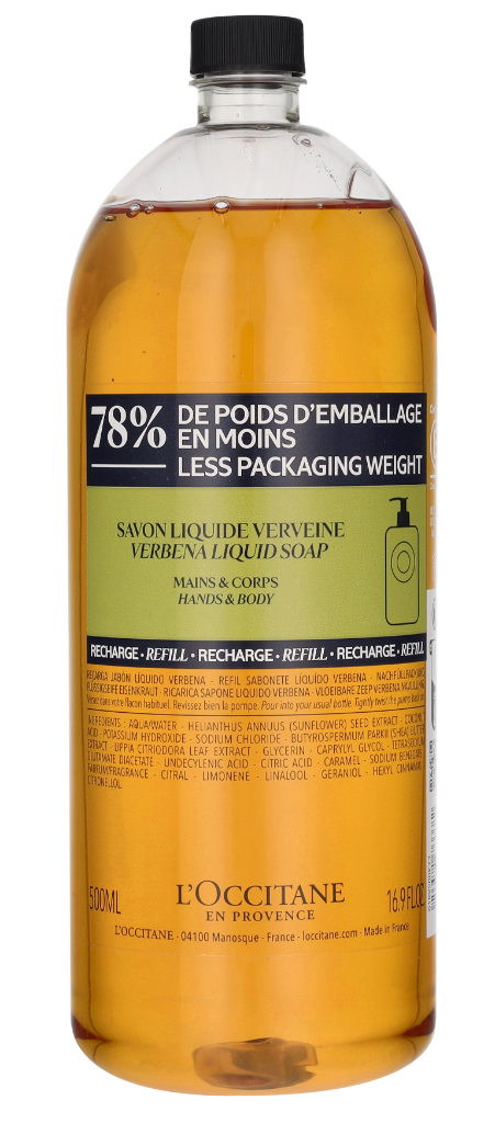 L'Occitane Verbena Liquid Soap w/Pump
