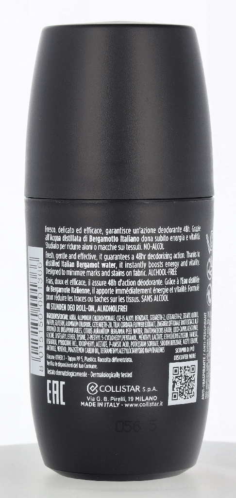 Collistar Uomo Body Deo Roll On 48HRS 75 ml