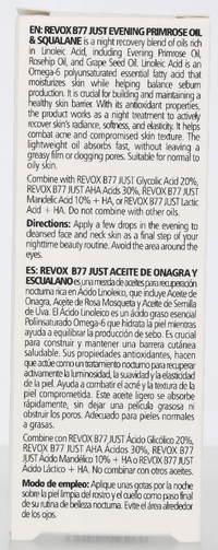 Revox B77 Just Evening Primrose Oil & Squalane 30 ml