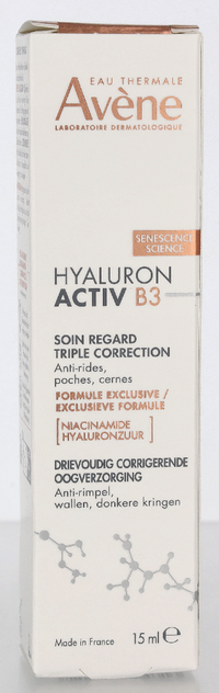 Avene Hyaluron Activ B3 Triple Correction Eye Cream 15 ml