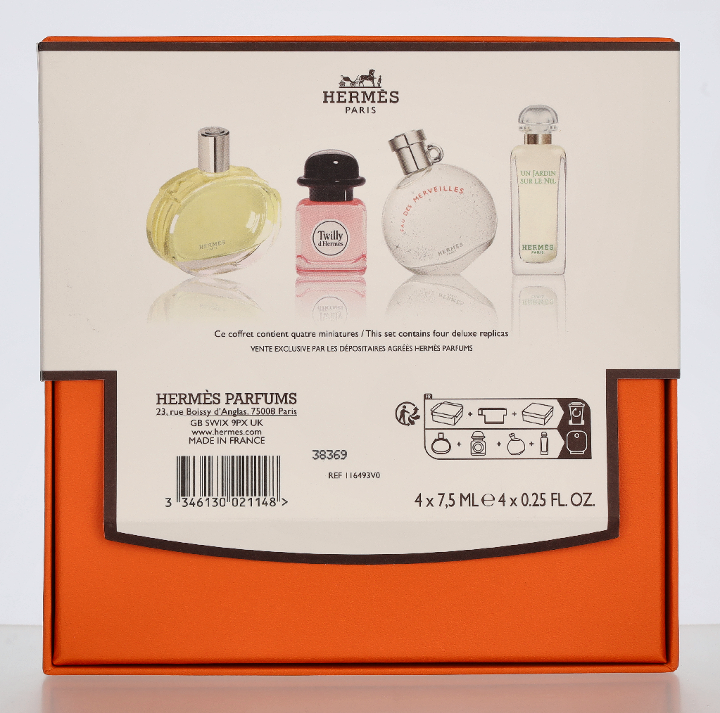 Hermes Miniature Set