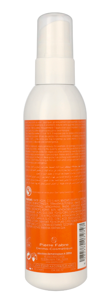 A-Derma Protect Kids Children Spray SPF50+ 200 ml