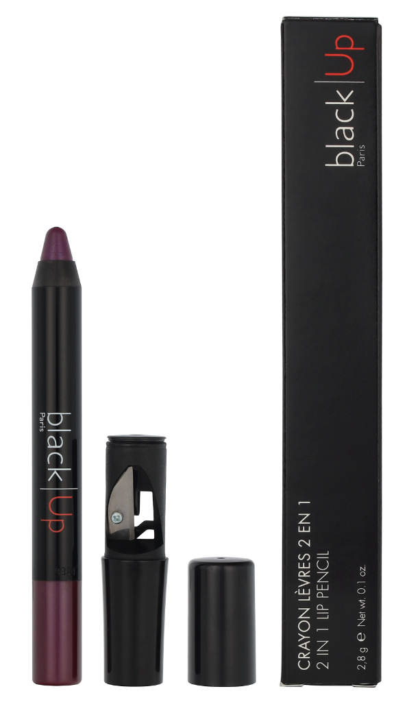 Black Up Mat 2 In 1 Lip Pencil
