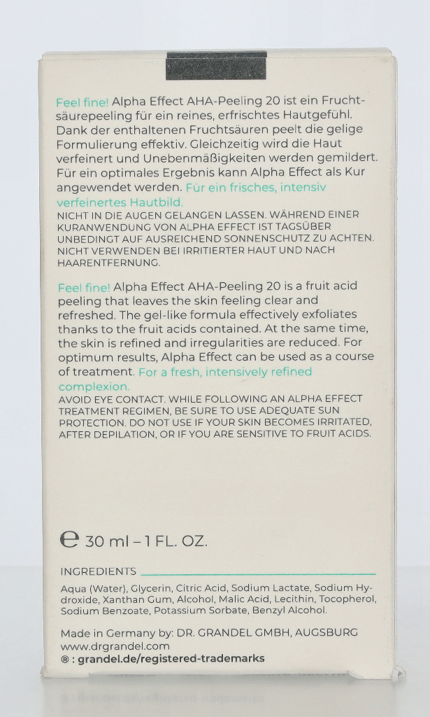 Dr. Grandel Alpha Effect AHA-Peeling 30 ml
