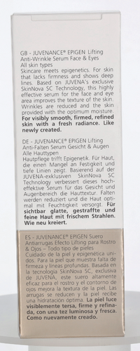 Juvena Juvenance Epigen Face & Eyes Serum 30 ml
