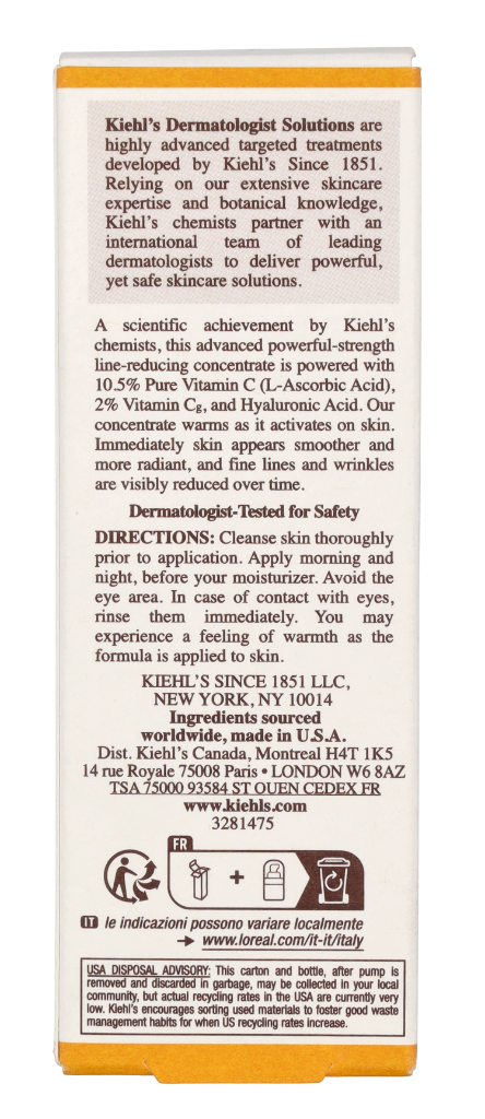 Kiehl's Powerful Strength Line Reducing Concentrate 50 ml