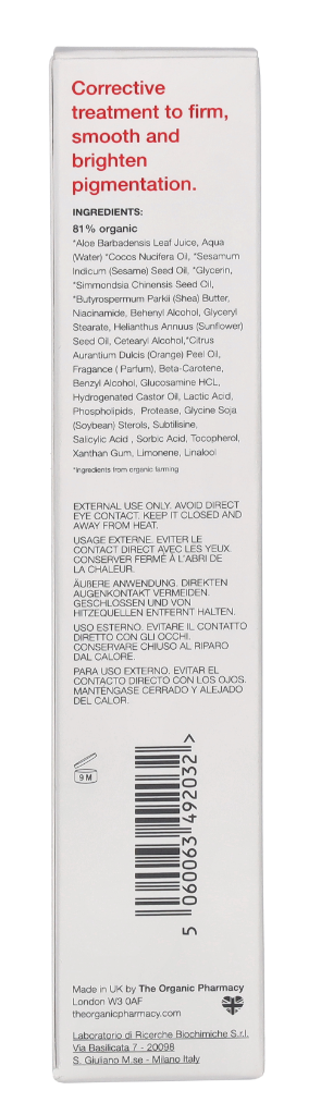The Organic Pharmacy Rose Plus Brightening Complex 35 ml