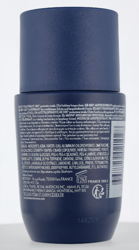 Biotherm Homme 48H Day Control Protection 75ml
