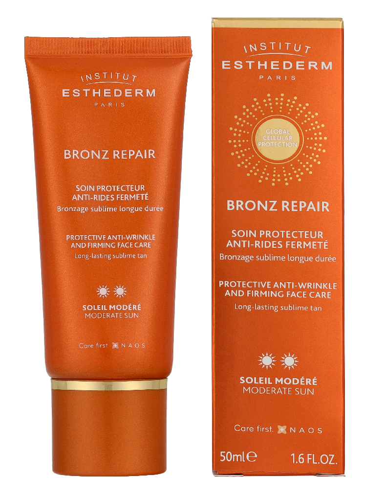 Esthederm Bronz Repair Protective Face Care - Moderate 50 ml