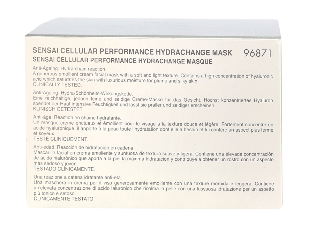 Sensai Cellular Perf. Hydrachange Mask 75 ml
