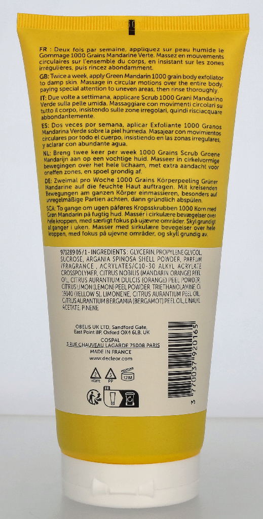 Decleor 1000 Grain Body Exfoliator 200 ml