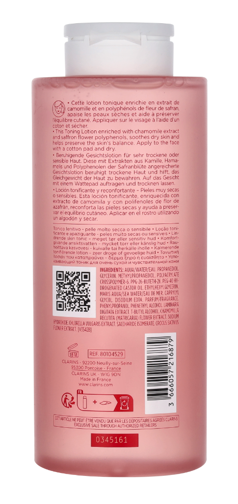 Clarins Soothing Toning Lotion
