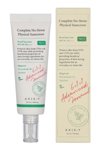 Axis-Y Complete No-Stress Physical Sunscreen 50 ml