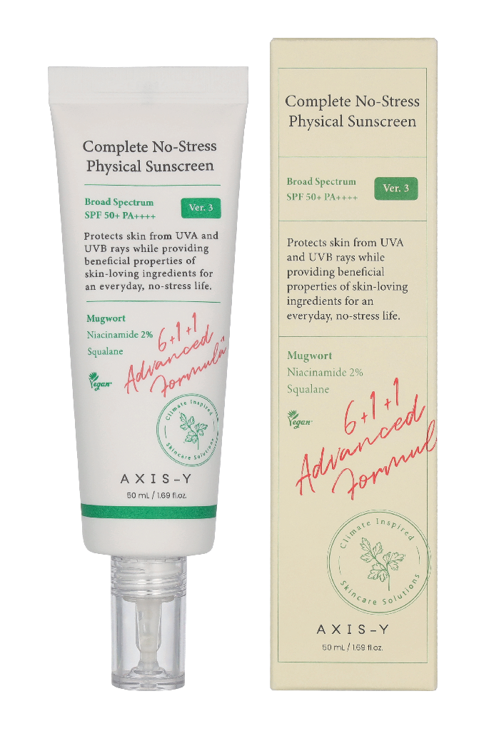 Axis-Y Complete No-Stress Physical Sunscreen 50 ml