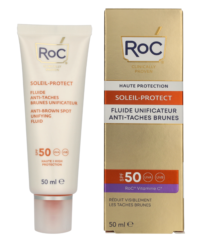 RoC Soleil-Protect Anti-Brown Spot Unifying Fluid SPF50+ 50 ml