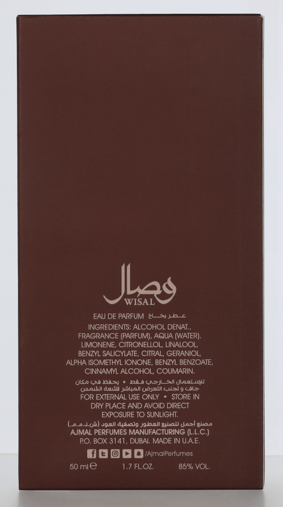 Ajmal Wisal Edp Spray 50 ml