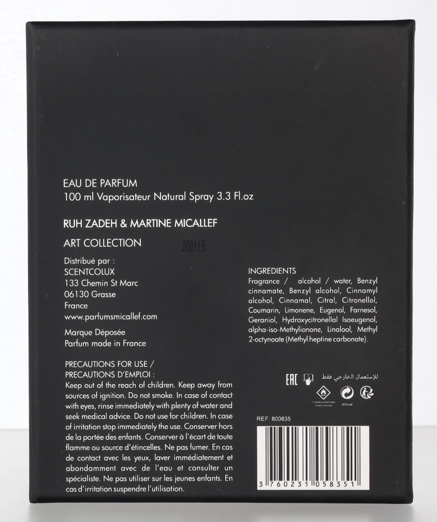 M. Micallef Ruh Zadeh Edp Spray 100 ml
