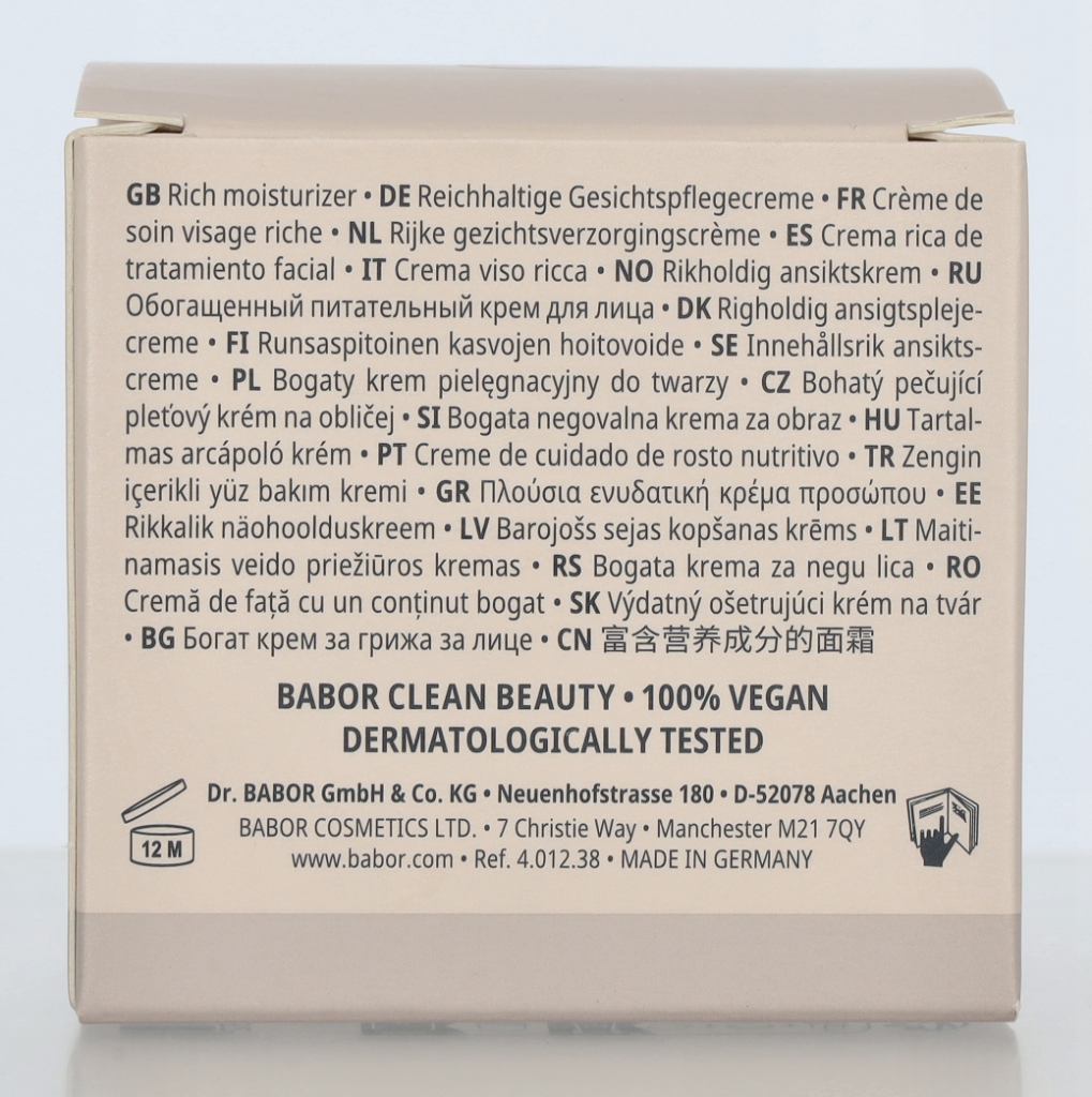 Babor Skinovage Calming Cream Rich 50ml