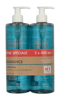 Avene Cleansing Gel Duo 800 ml