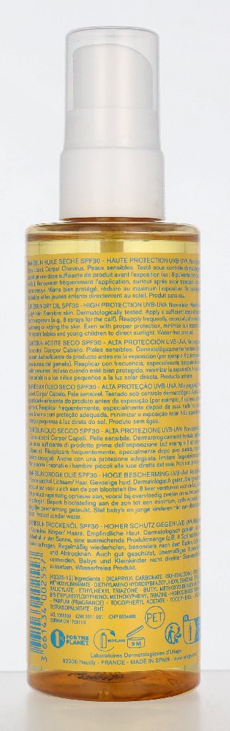 Uriage Bariesun Dry Oil SPF30 200 ml