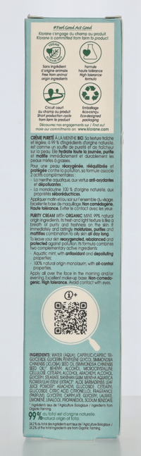 Klorane Purity Cream - Mint 40 ml