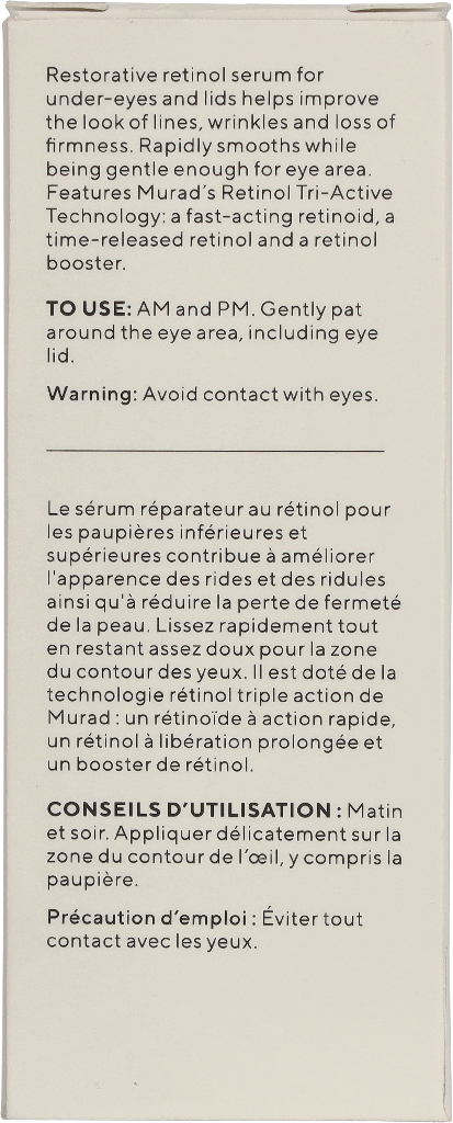 Murad Retinol Youth Renewal Eye Serum 15ml