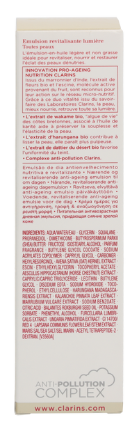 Clarins Nutri-Lumiere Jour Revitalizing Day Emulsion 50ml