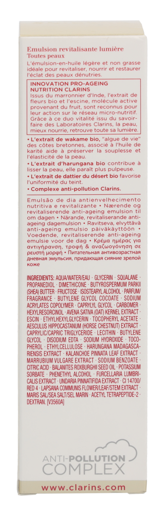 Clarins Nutri-Lumiere Jour Revitalizing Day Emulsion 50ml