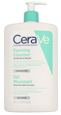 CeraVe Foaming Cleanser w/Pump 1000 ml