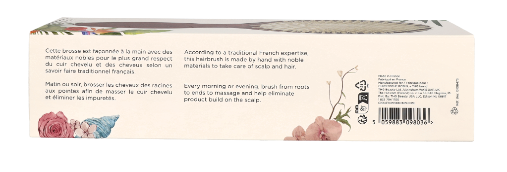 Christophe Robin Detangling Hair Brush 1 piece