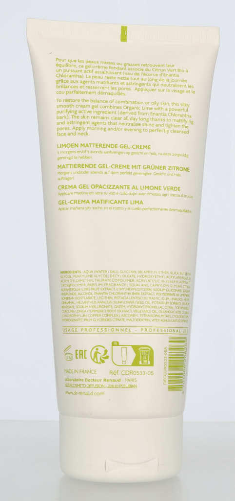 Dr. Renaud Lime Mattifying Cream-Gel 200 ml