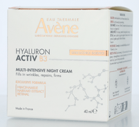 Avene Hyaluron Activ B3 Multi-Intensive Night Cream 40 ml