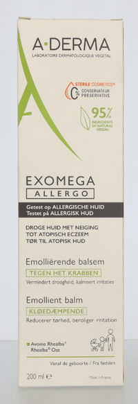 EXOMEGA ALLERGO BAUME EMOLLIENT - TB EXOMEGA ALLERGO BAUME EMOLLIENT - TB 200ml 200 ml