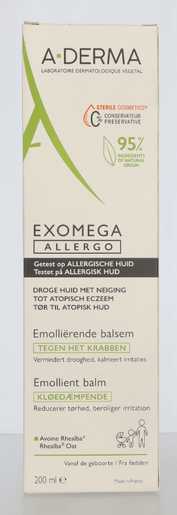 EXOMEGA ALLERGO BAUME EMOLLIENT - TB EXOMEGA ALLERGO BAUME EMOLLIENT - TB 200ml 200 ml