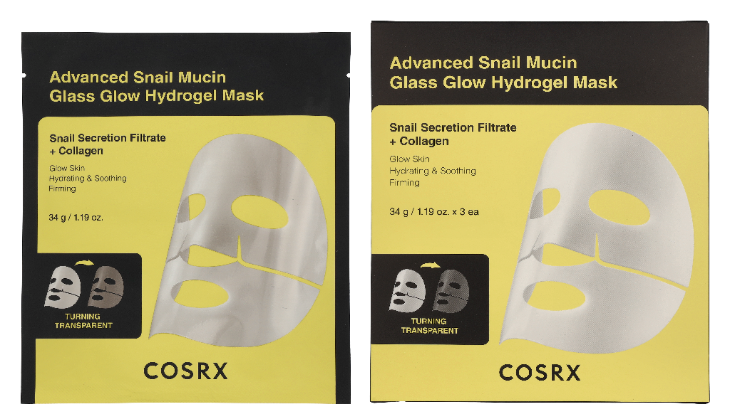 Biodance Advanced Snail Mucin Glass Glow Hydrogel Mask 34 g