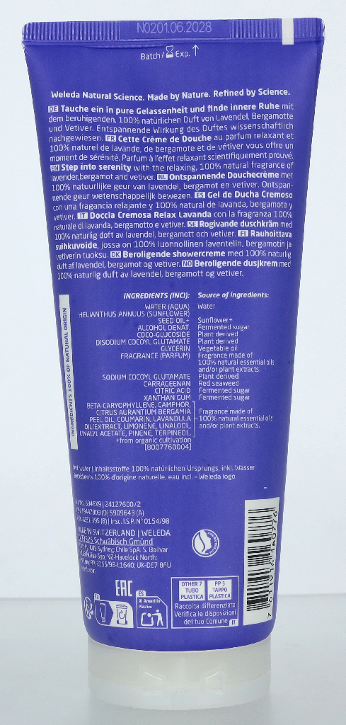 Weleda Aroma Relax Shower Cream 200 ml