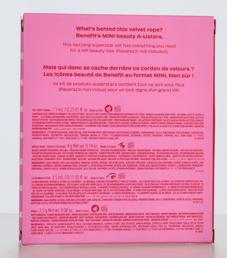 Benefit A-List Set 20.50 ml
