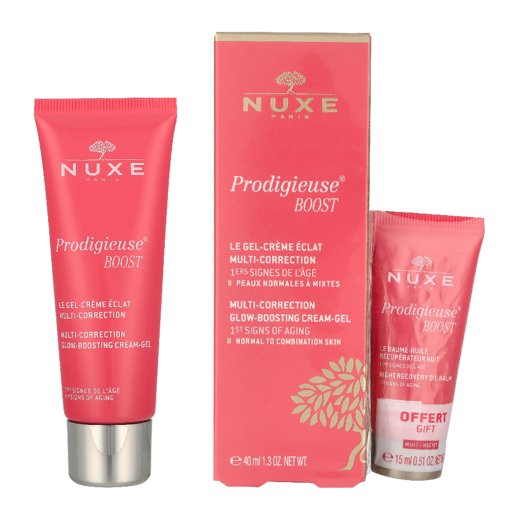 Nuxe Prodigieuse Boost Multi-Correction Silky Cream Set 55 ml