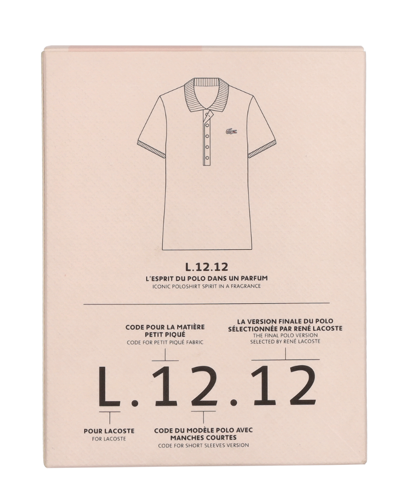 Lacoste L.12.12 Rose Edp Spray 