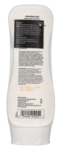 Australian Gold Moisture Lock Tan Extender Cream 237 ml