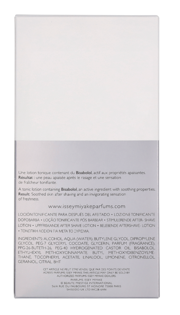 Issey Miyake L'Eau D'Issey Pour Homme After Shave Lotion 100ml