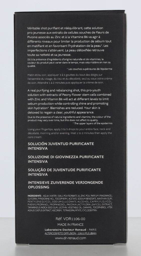 Dr. Renaud Intensive Purifying Youth Solution 30 ml