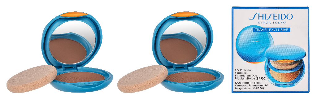 Shiseido UV Protective Compact Foundation SPF30 Duo Set 24 g