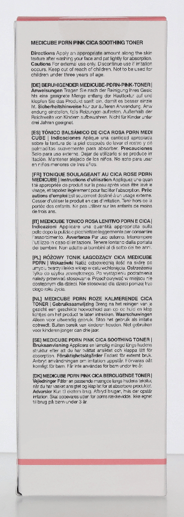 Medicube PDRN Pink Cica Soothing Toner 250 ml