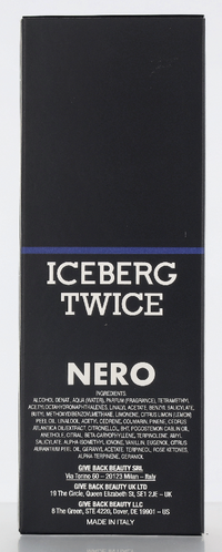 Iceberg Twice Nero For Him Edt Spray 125 ml